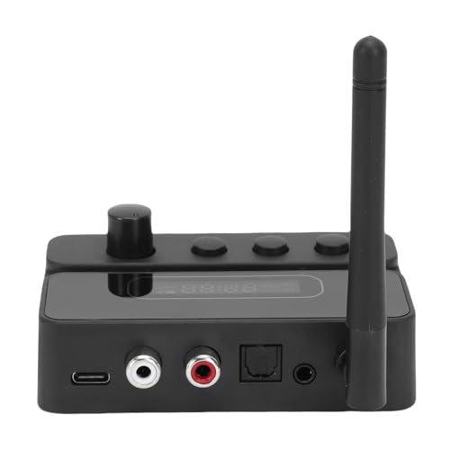 LICAEVEY Bluetooth 5.3 Transmitter and Receiver, Low Latency Wireless Audio Adapter, for Speaker Music Streaming Stereo System