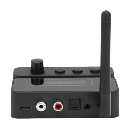 LICAEVEY Bluetooth 5.3 Transmitter and Receiver, Low Latency Wireless Audio Adapter, for Speaker Music Streaming Stereo System