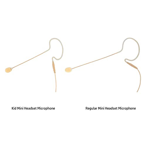 Kids Headset Microphone Mini Wireless Mic | Compatible with Shure Systems, Youth Performance Headset - color: For Kids