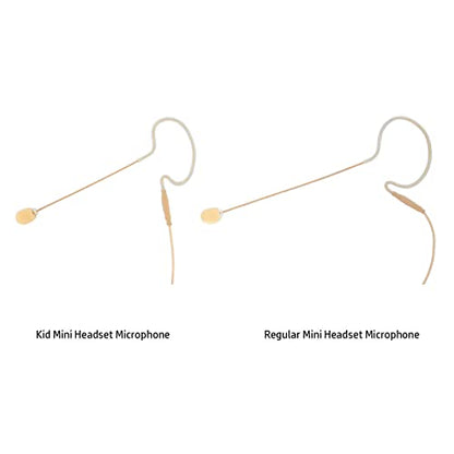 Kids Headset Microphone Mini Wireless Mic | Compatible with Shure Systems, Youth Performance Headset - color: For Kids
