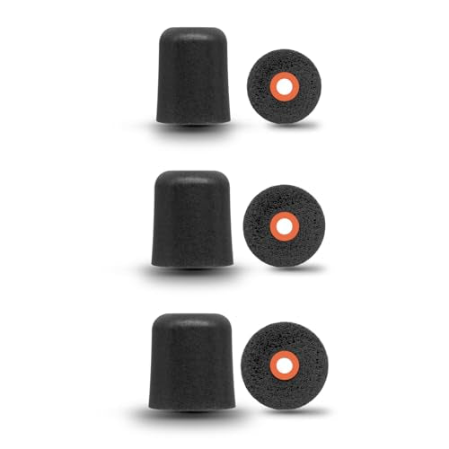 Klowcok Replacement Eartips for ISOtunes/Westone/Etymotic/Plugfones, S/M/L - size: Assorted-S/M/L