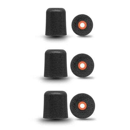 Klowcok Replacement Eartips for ISOtunes/Westone/Etymotic/Plugfones, S/M/L - size: Assorted-S/M/L