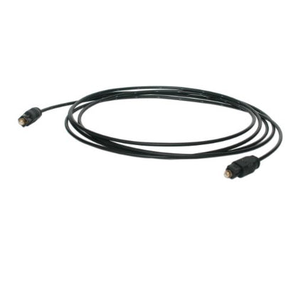 StarTech 6ft Ultra-Thin Digital Optical Audio Cable, M/M (THINTOS6) | Toslink Digital Optical SPDIF, Male to Male - size: 6 ft, style: Toslink
