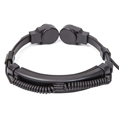 Throat Mic Tactical Earpiece U94 PTT 2 Pin TK Jack 7.0mm Plug Push to Talk Headset for Baofeng UV5R BF-F8HP UV-17 BF888S Quansheng UV-K58 UV-K6 Walkie Talkie for Kenwood TYT