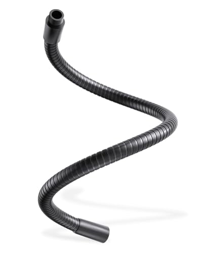19" Microphone Gooseneck Extension, 5/8-27 Thread, 360° Swivel, Heavy Duty | 2.5 lb High Load Capacity, Flexible Metal Arm, Durable Build, Supports Mic/Webcam/Phone for Podium, Lecture, Recording, DIY - size: 19 Inch Gooseneck
