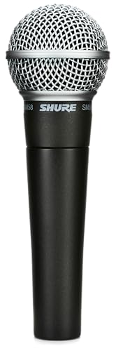 Shure SM58 Cardioid Dynamic Vocal Microphone (2-Pack)