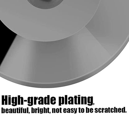 Preffair 4Pcs Stainless Steel Audio Speaker Spike Pads Mats Speaker Isolation Stand Feet Cone Shock Floor Protector Base for HiFi Turntable Subwoofer Loudspeaker Amplifier CD DVD Player - color: Stainless Steel