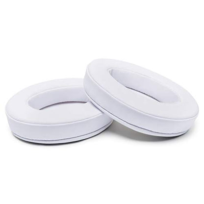WC Wicked Cushions PadZ - Thick & Soft Ear Pads for ATH M50X / M40X / SteelSeries Arctis/HyperX Cloud & Alpha/Logitech G Pro X/Compatible with Over 50 Headphones | White - color: White