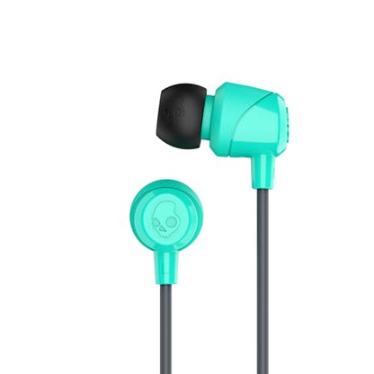 Skullcandy Jib Wired Earbuds with 3.5mm AUX Plug - Miami | 3.5mm Wired Earbuds, In-Ear Headphones, Noise Isolating Fit, In-Line Microphone Call and Track Control, Travel Ready - color: Miami, size: 1 Pack