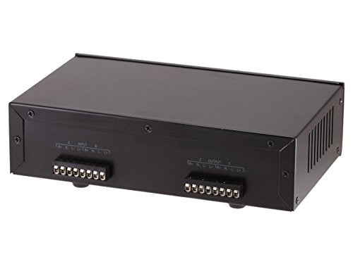 Monoprice 2-Channel A/B Speaker Selector - Black With Volume Control, Built In Independent Volume Controls, Accepts Wire Gauges Up To 14AWG