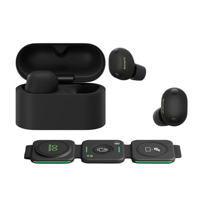 Sony WF-1000XM6 Wireless Noise-Canceling Earbuds (Black) Bundle
