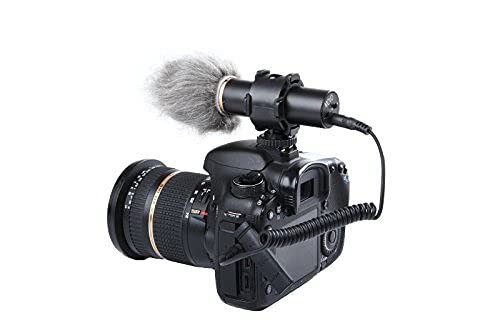 Movo VXR200 HD Stereo XY Condenser Mini Capsule Microphone for Sony, Nikon, and Canon DSLR Video Cameras