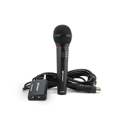 Emerson EAM-9001 Wireless Microphone System with Handheld Mic