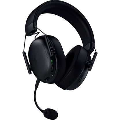 Razer BlackShark V3 X HyperSpeed Wireless PC Gaming Headset, Black | 50mm Drivers, Cardioid Mic, 2.4 GHz, Bluetooth, USB, Works with Mac, PS5, Nintendo Switch, Smartphone, 70 Hr Battery - color: Black, style: PC