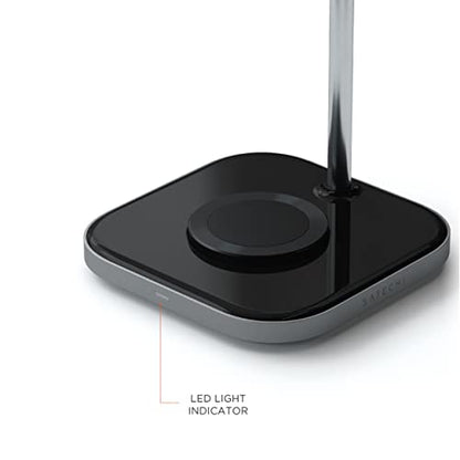 Satechi 2-in-1 Headphone Stand with Magnetic Wireless Charger