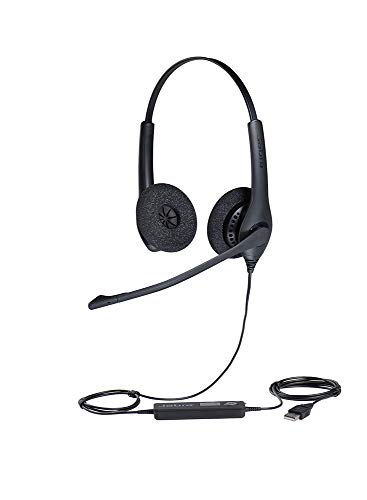 Jabra Biz 1500 USB Duo Wired Call Center Professional Headset - color: USB Connectivity, size: Duo Speaker