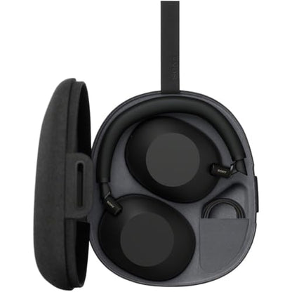 Sony WH-1000XM6 Wireless Noise Canceling Headphones, HD NC Processor QN3, 12 Mics, Adaptive NC Optimizer, Black, with Headphone Stand, 1-Year Warranty - color: Black