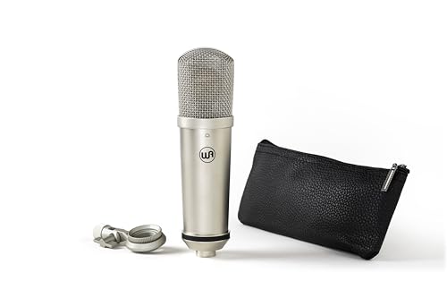Warm Audio WA-87jr SE Large-Diaphragm Cardioid Condenser Microphone, Studio-Grade Sound for Vocals, Instruments, Podcasts, Nickel - color: Nickel