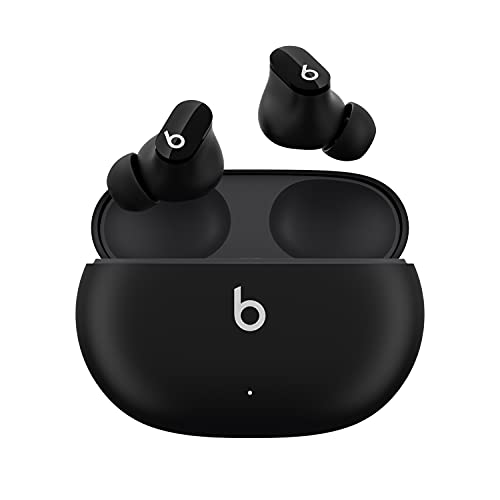 Beats Studio Buds - True Wireless Noise Cancelling Earbuds - Compatible with Apple & Android, Built-in Microphone, IPX4 Rating, Sweat Resistant Earphones, Class 1 Bluetooth Headphones - Black - color: Black, style: Studio Buds