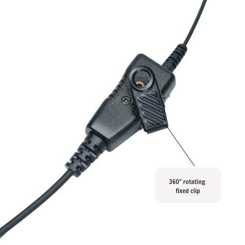 1 Pin 2.5mm Headset Compatible with Motorola Talkabout t600 Radio - size: 1pack