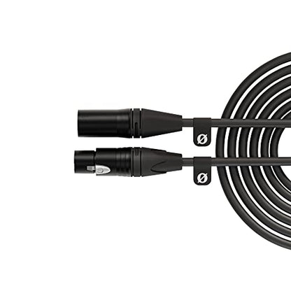 RØDE XLR-3 Premium XLR Cable (3m, Black) - color: Black
