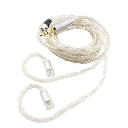 Youkamoo 3.5mm IEM Earphones Replacement Cable Compatible with Sennheiser IE80 IE80S IE8 IE8i, in-Ear Monitor Earphone Upgrade Cord 4ft/1.2m - style: 3.5mm