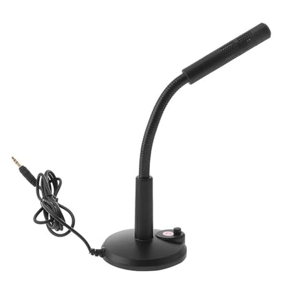VALICLUD Computer Microphone for Game Voice Chat and Singing Black