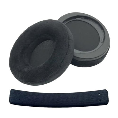 1 Pair Earpad Replacement Earpad Foam Memory Foam Ear Pad Cover Replacement for SHP9500 SHP9600 Corded Headphone Noise Isolating Ear Pad