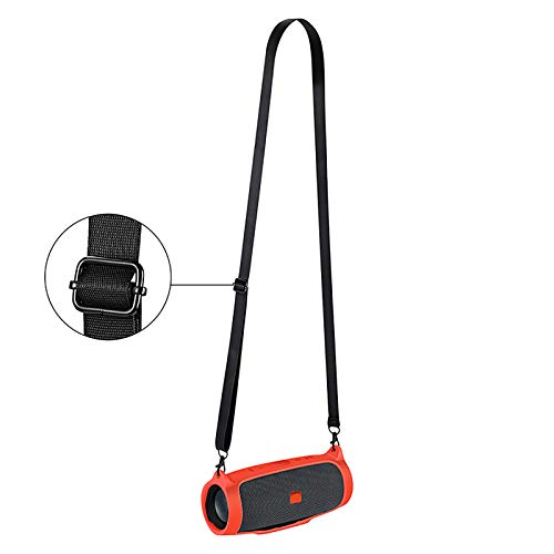 Silicone Case Skin Protective Sleeve Cover Shell for JBL Charge Essential Bluetooth Speaker - color: red