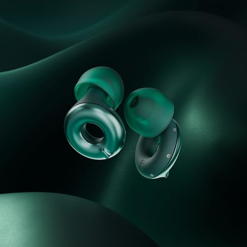 Loop Switch 2 Adjustable Ear Plugs - 3 Modes for Ultimate Control | 20-26dB SNR noise reduction. Flexible fit. For focus, travel, socializing, festivals & more - color: Emerald