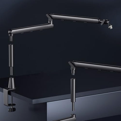 Profile Desk Microphones Boom Arm Stand for Various Mics Including Blue Yet Models Adjustable Mics Boom
