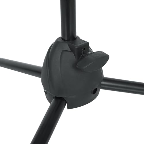 Gator Frameworks Rok-It Series Standard Fixed Boom Arm Microphone Stand with Height Adjustable Tripod Base, 40" to 67" (RI-MICTP-FBM)