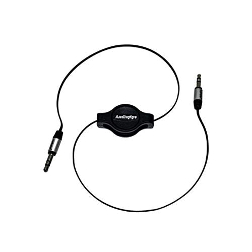Audiopipe AIQR35353 3.5 To 3.5 Jack Plug 6 Ft Retractable