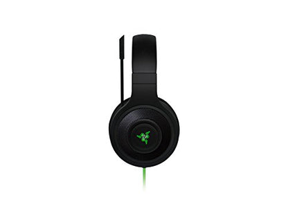Razer Kraken USB Over Ear PC and Music Headset - Black - color: Black, size: 32mm Drivers, style: USB Black