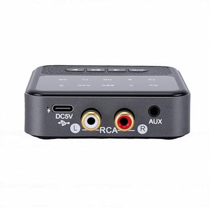 ciciglow Bluetooth 5.4 Adapter, Bluetooth Transmitter Receiver for Mobile Phones, Tablets, Computers, TVs, Power Amplifiers, Speakers, with Lossless Sound, Low Latency