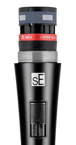 SE Electronics V2-SW-QTR Supercardioid Dynamic Handheld Microphone with On/Off Switch (Includes 15' Cable)