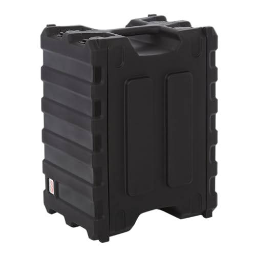 Gator Cases Pro Series 6U Rack Case with Shallow 13" Depth, Roto Molded Made in USA (G-PRO-6U-13) - size: 6U Rack Space, style: Shallow - 13" Deep