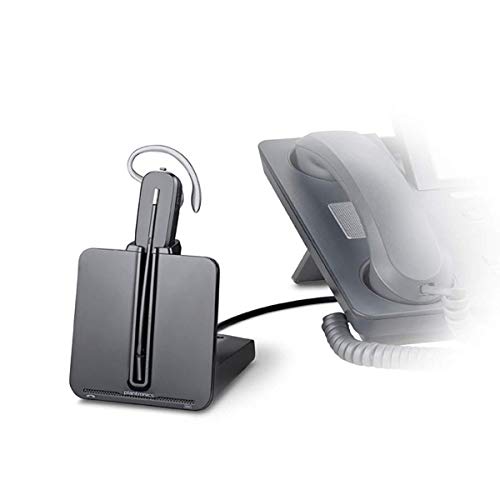 Plantronics CS540 DECT Wireless Headset, Convertible, 3-Pack 84693-01 (Renewed)