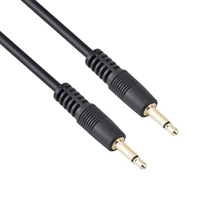 TENINYU 3.5mm Mono Cable - 12V Trigger, IR Infrared Sensor Receiver Extension Extender, 3.5mm 1/8" TS Monaural Mini Mono Audio Plug Jack Connector Male to Male Cable (6FT) - size: 6FT