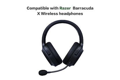 Replacement Game Mic for Razer Barracuda X Headset on PS4 PS5 Xbox One PC, 3.5mm Detachable Boom Microphone