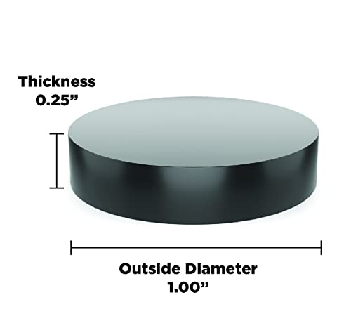 Isolate It: Sorbothane Vibration Isolation Circular Disc Pad 0.25" Thick 1" Dia. 30 Duro - 8 Pack