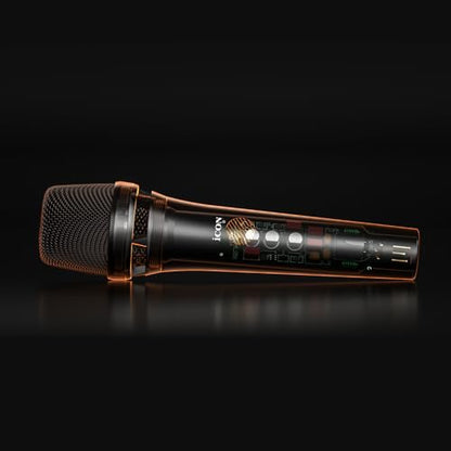 iCON Pro Audio Thunder X 32mm Large Diaphragm Handheld Condenser Mic | 32mm Large Diaphragm Handheld Condenser Microphone, Cardioid XLR Mic for Live Performance, Studio Vocals.