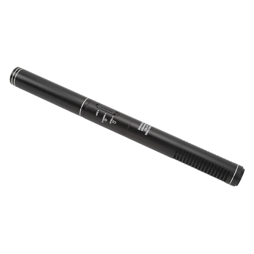 Microphone, Professional XLR Condenser Microphone with Dual Pickup Modes for DSLR Cameras