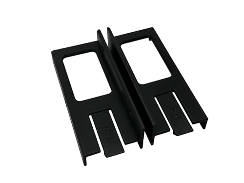 Desk Mount Kit for Focusrite Clarett/Clarett+ 2Pre - Under Desk Mount Brackets with Reversible Clips - Secure Mounting Accessories