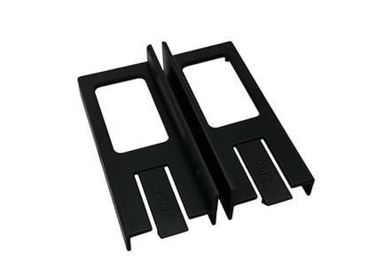 Desk Mount Kit for Focusrite Clarett/Clarett+ 2Pre - Under Desk Mount Brackets with Reversible Clips - Secure Mounting Accessories