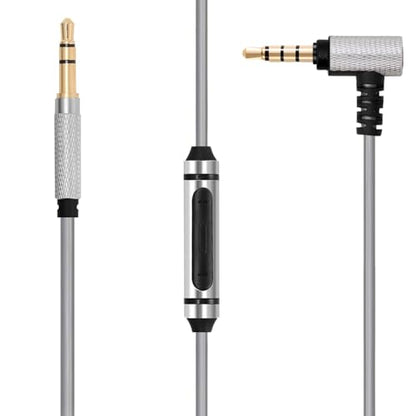 FAAEAL Studio3 Replacement Audio Cable Compatible with Studio Pro Solo4 Solo3 Headsets 3.5mm in-line mic Volume Control Headphone Cord for Musician Audiophile 6.5ft - size: 6.5ft(w/mic)