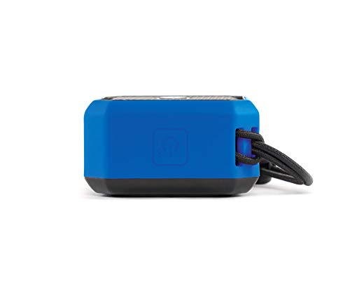 ECOXGEAR EcoPebble Lite GDI-EXPLT502 Rugged Waterproof Floating Portable Bluetooth Wireless 5-Watt Mini Smart Speaker (Blue)