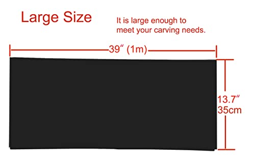 EVA Foam 2mm-10mm 13.7"×39" Craft Foam Sheet 74 kg/m³ Cosplay Foam for Craft Model Cosplay 4mm - color: Black, size: 4mm -Thickness