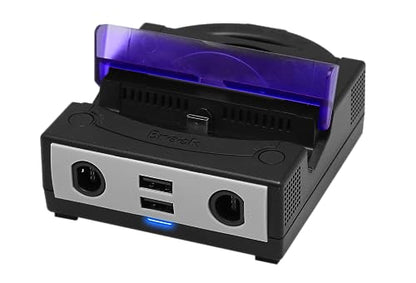 Brook Power Bay - Portable and Fast Charging Dock Stand, Docking Station for NS, Compatible with NS and Gamecube Controllers, Support HDMI Out Put and Two Bluetooth Headsets