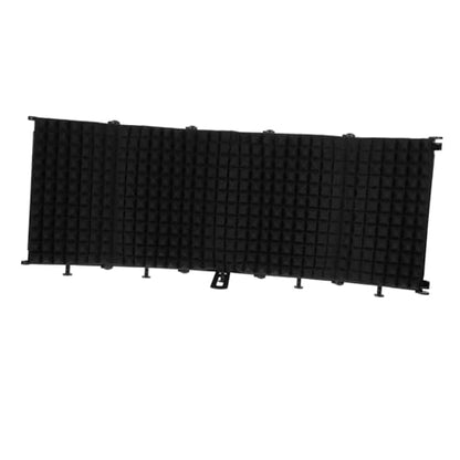Microphone Isolation Shield Folding Panel Design for Desktop Mics